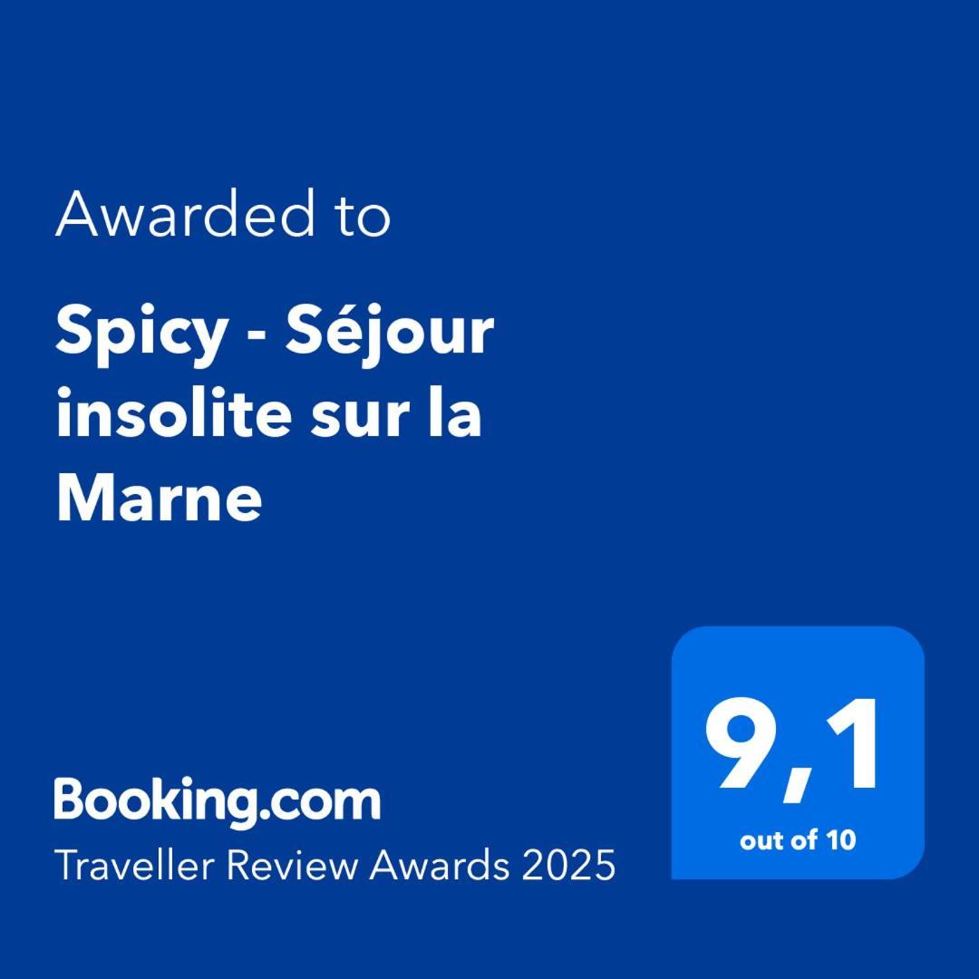 Spicy - Sejour Insolite Sur La Marne Meaux Exterior photo